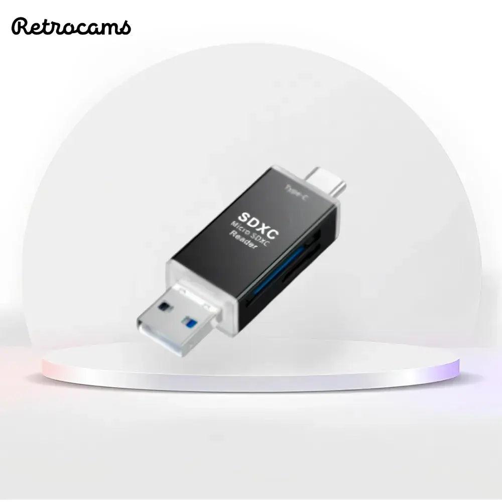 Leitor de cartão micro SD • Baixe as fotos da retrocam em 3 minutos