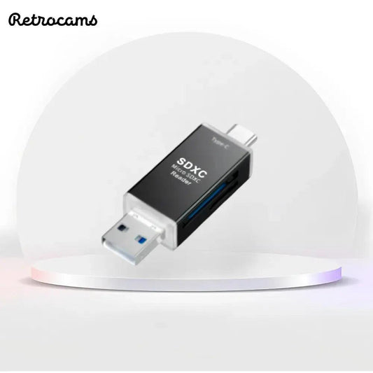 Leitor de cartão micro SD • Baixe as fotos da retrocam em 3 minutos