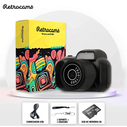 Retrocam™ • Algumas memórias merecem mais do que uma foto comum